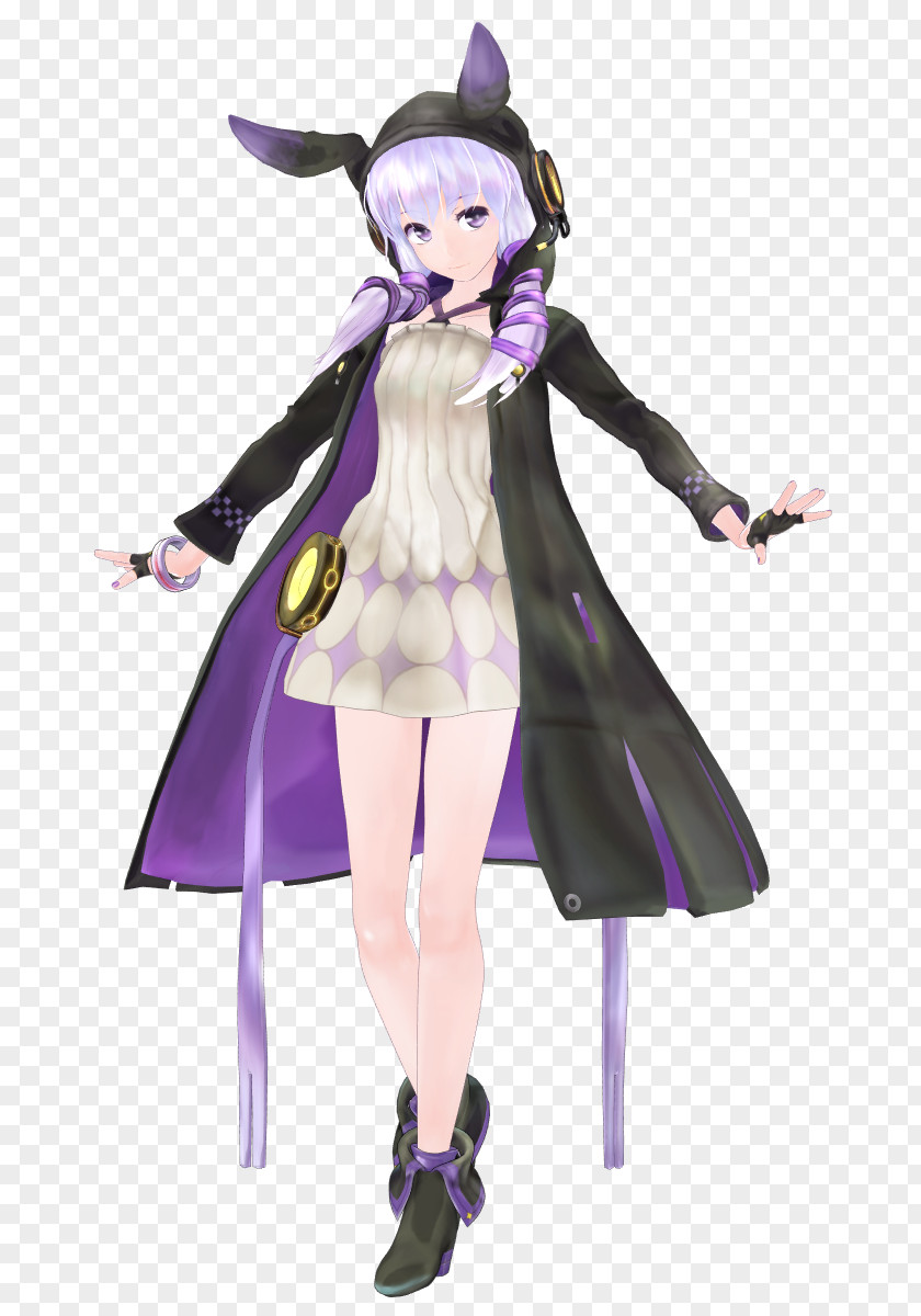 Avanna Yuzuki Yukari Costume Design English Character PNG