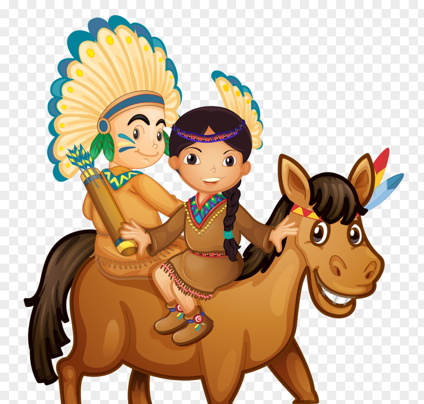 Indigenous Peoples Of The Americas Cowboy Clip Art PNG
