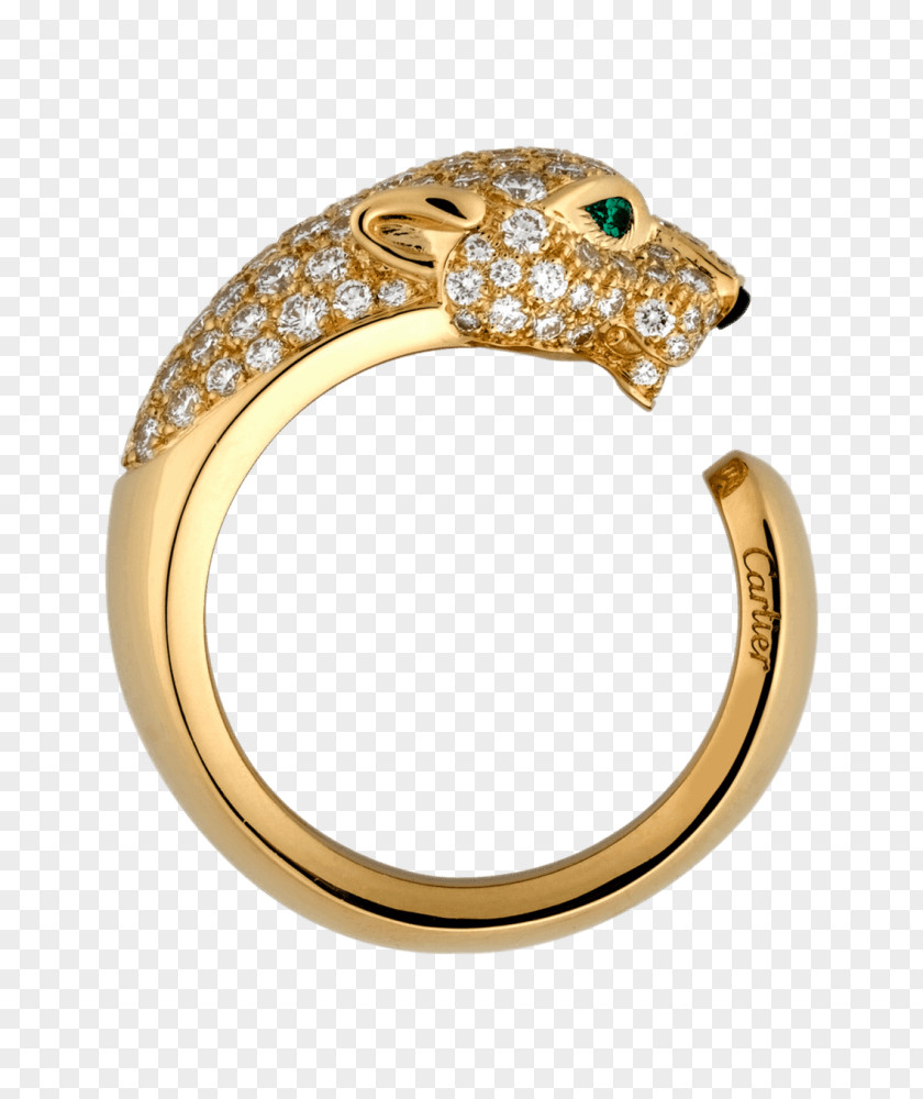 Jewellery Cartier Gold Diamond Ring PNG