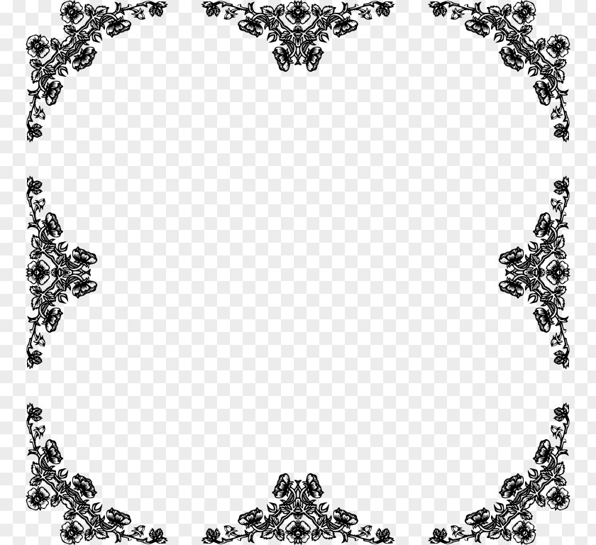 Ornaments Border Picture Frames Clip Art PNG