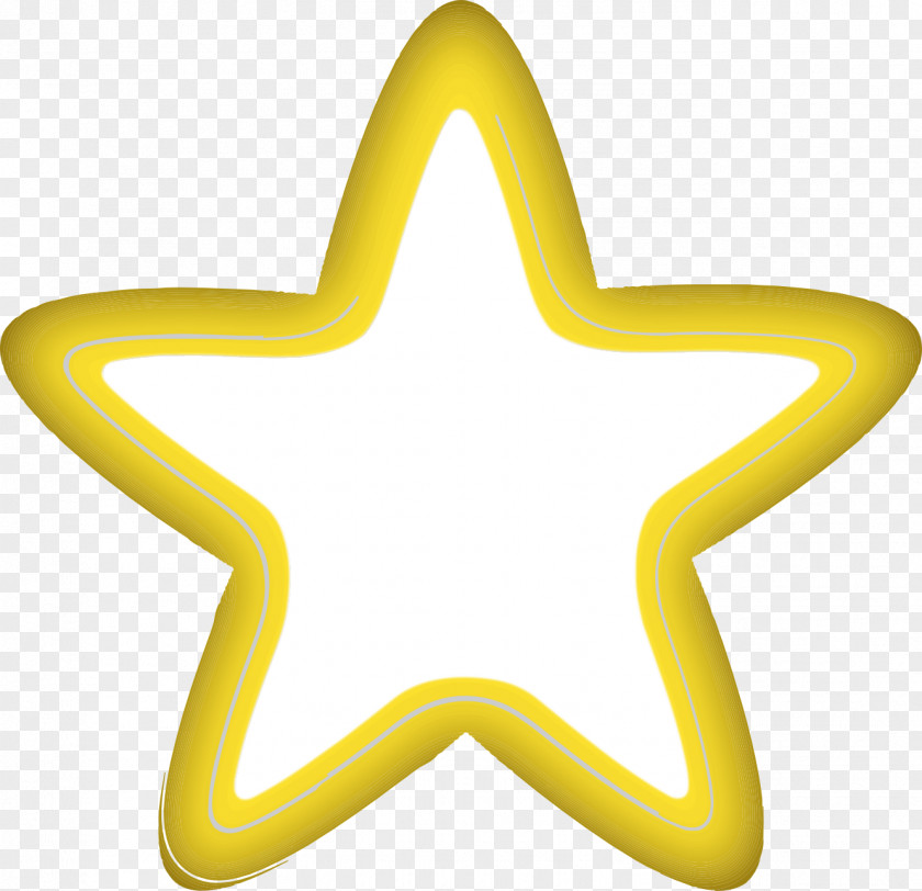 Picture Of Yellow Star Christmas Bookmark KakaoStory PNG