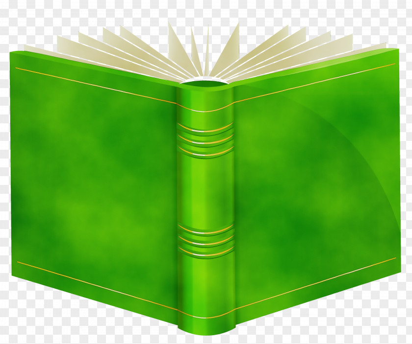 Rectangle Green Library Cartoon PNG