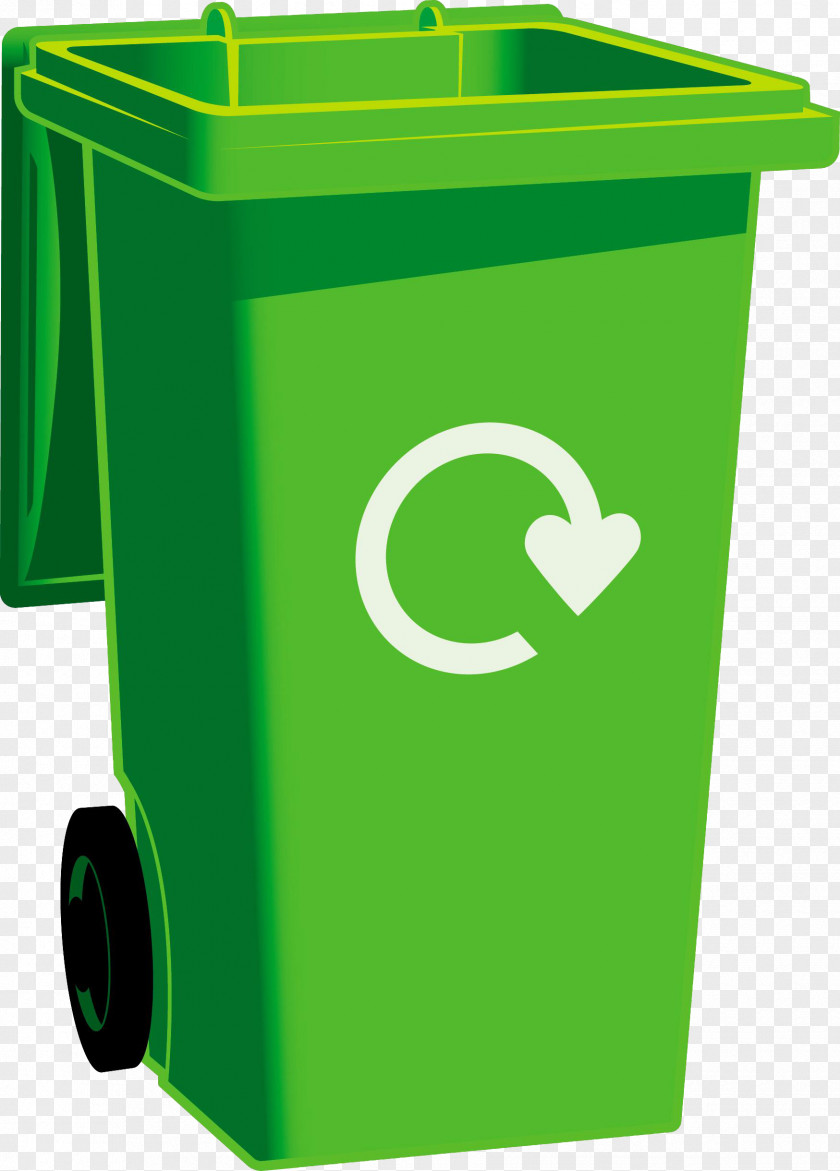 Recycle Bin Green Rubbish Bins & Waste Paper Baskets Recycling PNG