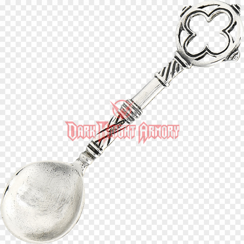 Spoon Silver Body Jewellery PNG