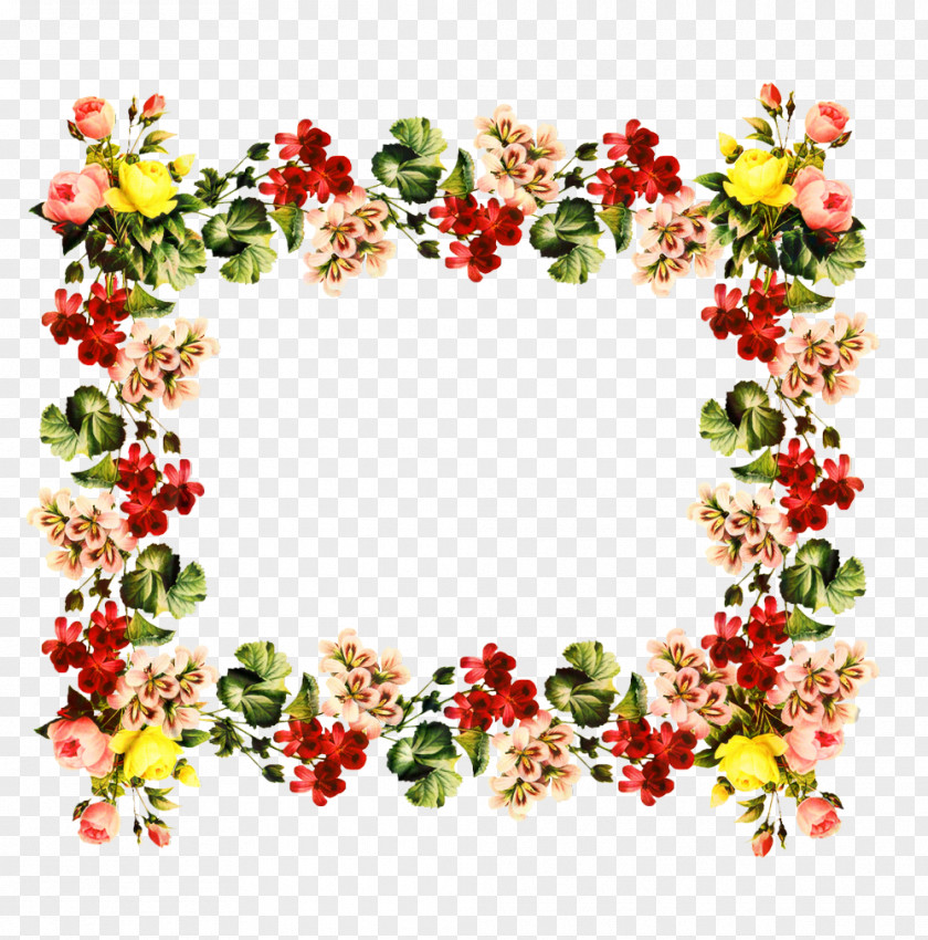 Floral Design Clip Art Flower Rose Decorative Borders PNG
