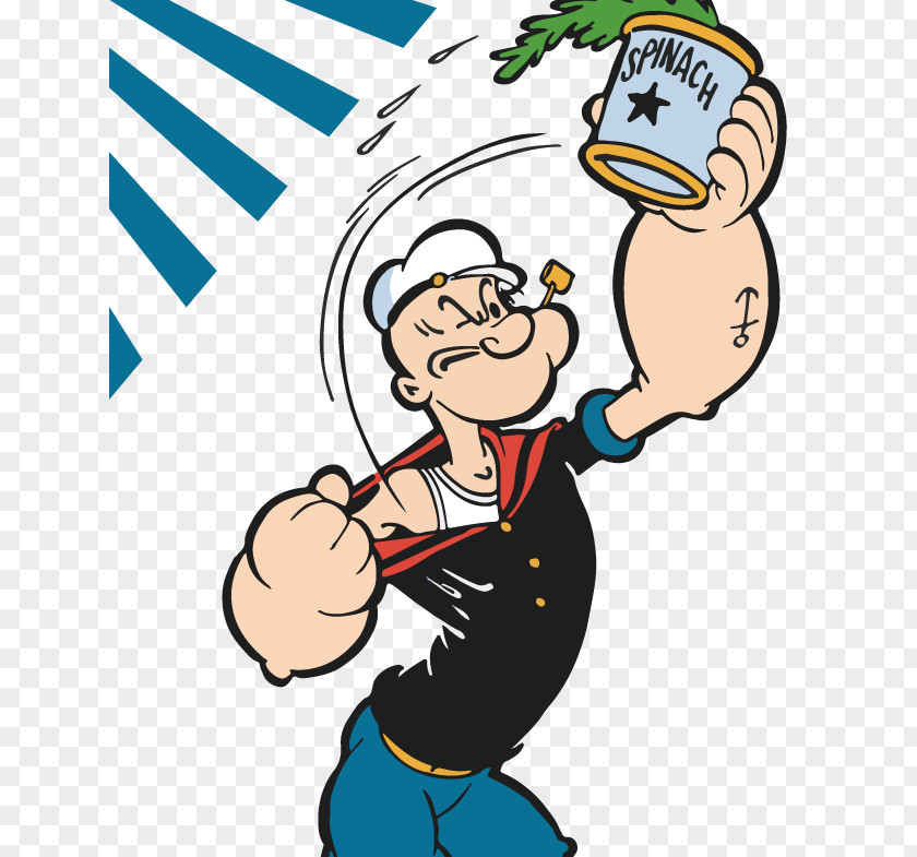 Popeye Olive Oyl Swee'Pea J. Wellington Wimpy Bluto PNG