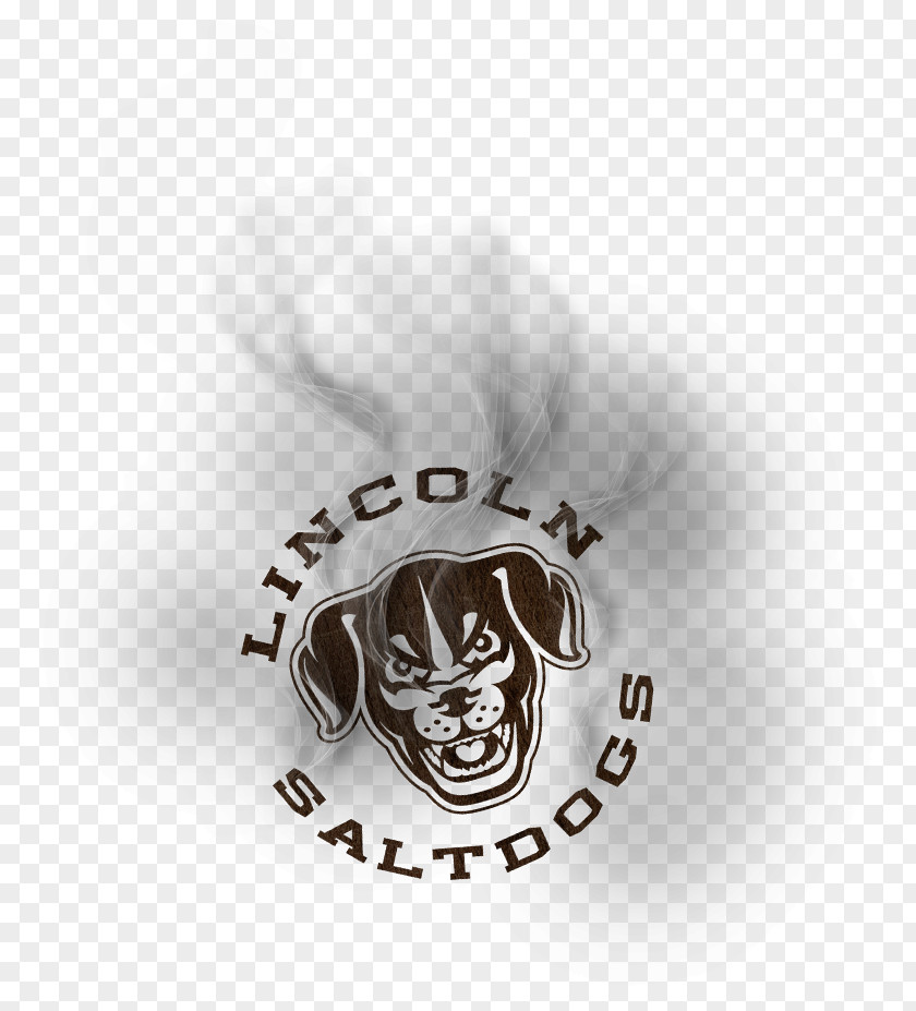 Smoky Lincoln Saltdogs Barbecue Ribs Pulled Pork Logo PNG