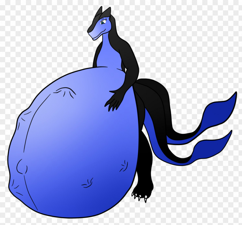 Deviantart Pregnant Belly Clip Art Marine Mammal Cobalt Blue Cartoon PNG