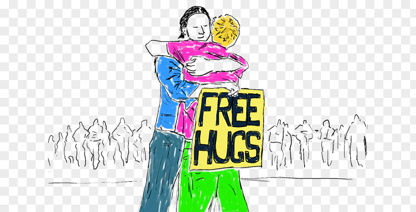 Free Hugs Campaign Graphic Design Logo PNG