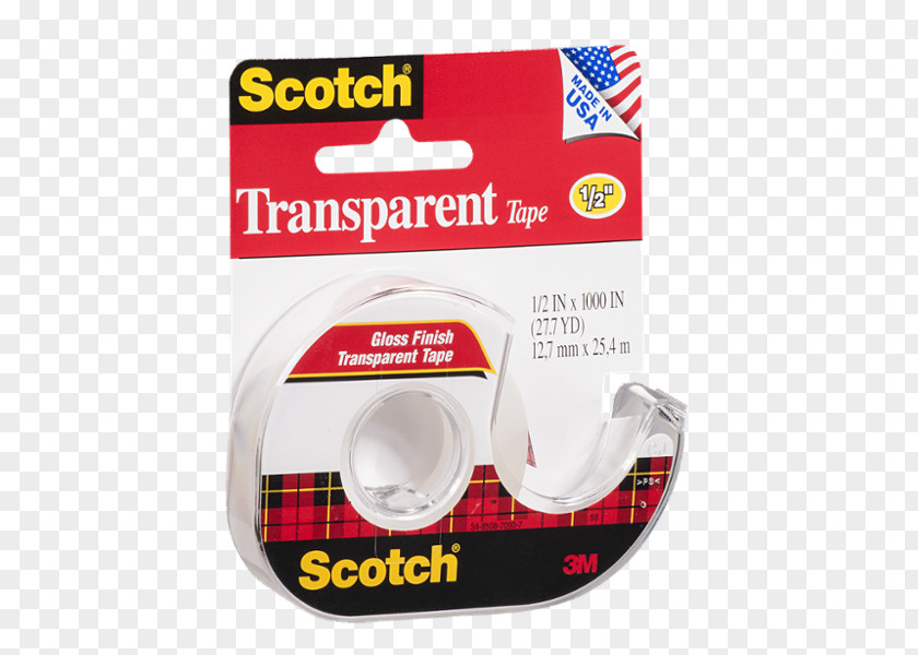 Scoth Adhesive Tape Scotch 3M Double-sided PNG