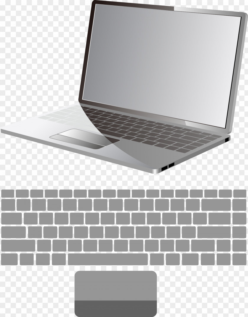 Vector Notebook Laptop Computer Keyboard Monitor ASUS PNG