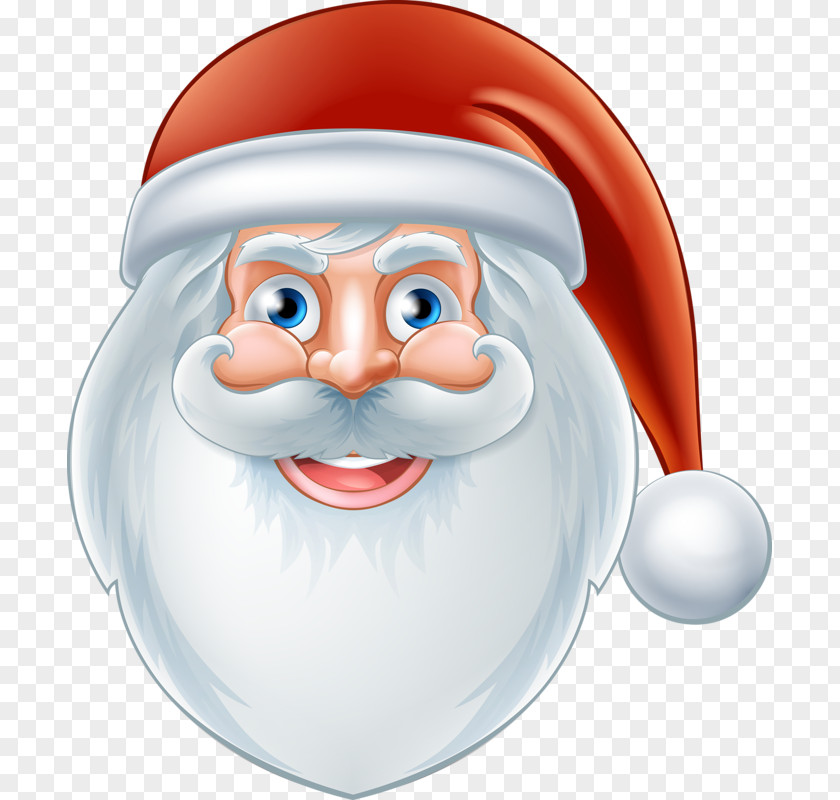 White Beard Elderly Santa Claus Cartoon Cooking Illustration PNG