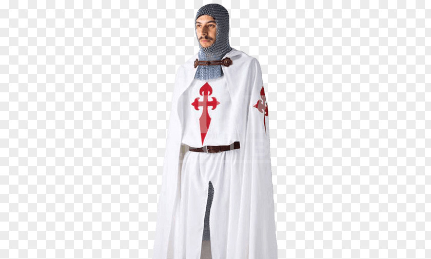 Dress Middle Ages Crusades Knights Templar Clothing Cloak PNG