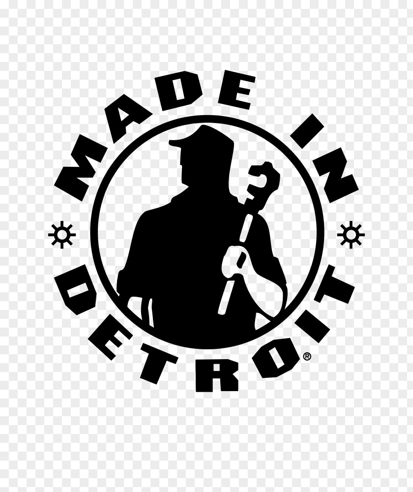 T-shirt Kid Rock's Made In Detroit Decal Sticker PNG