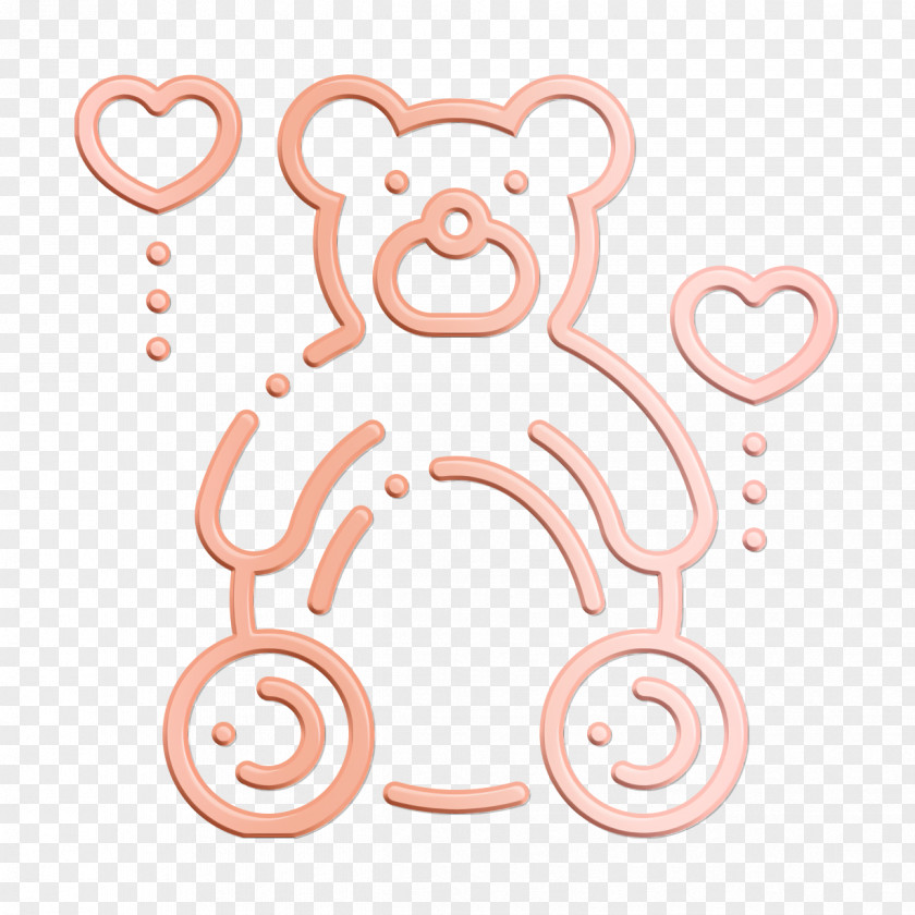 Toy Icon Love Teddy PNG