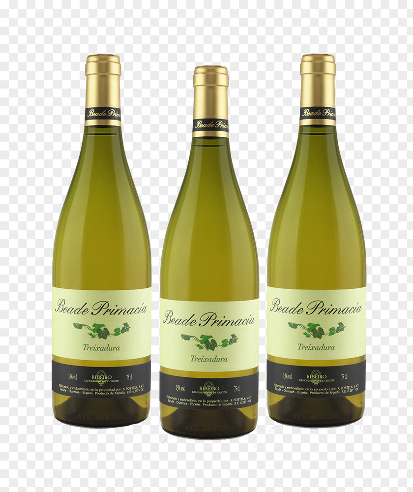 Wine White Albariño Ribeiro DO Beade, Ourense PNG