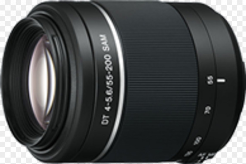 Camera Lens Sony Alpha 77 α Telephoto Zoom 55-200mm F/4.0-5.6 索尼 PNG