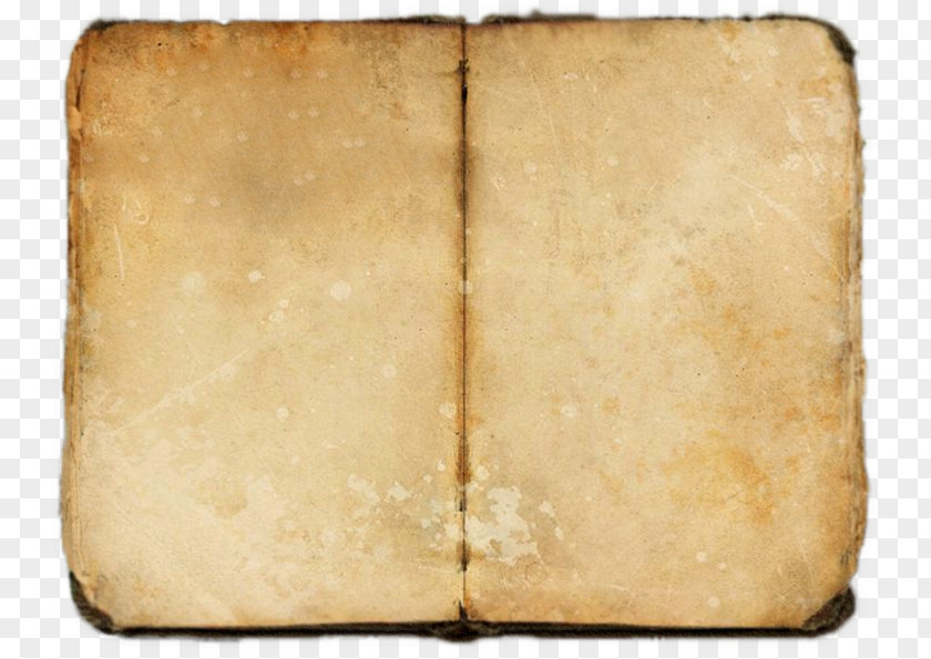 Old Book Paper Diary Journal Page PNG