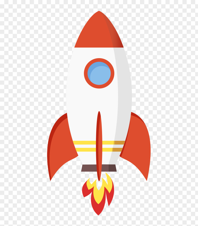 Rocket Flat Design Business PNG