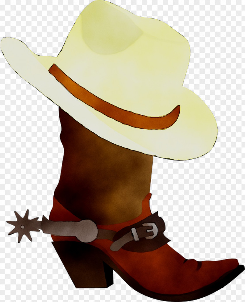 Hat 'n' Boots Cowboy Boot PNG
