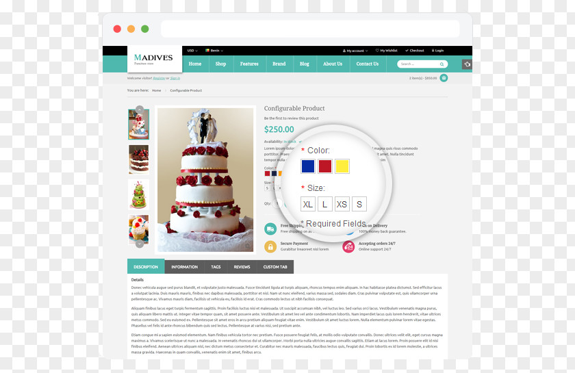 Wedding Cake Web Page Brand PNG
