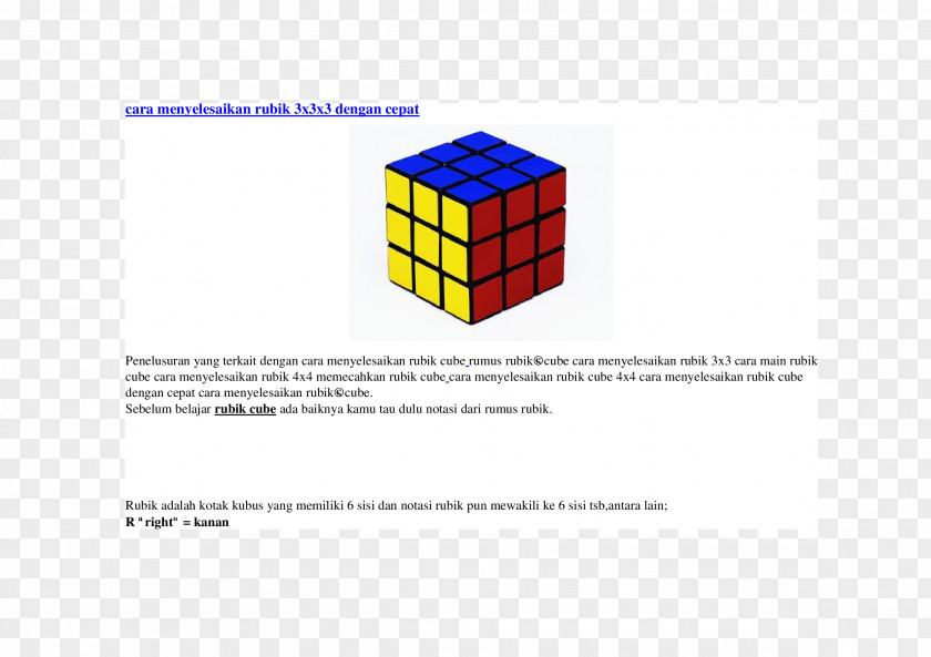 Cube Rubik's Illustrated Junior Mathematics Dictionary Logo PNG
