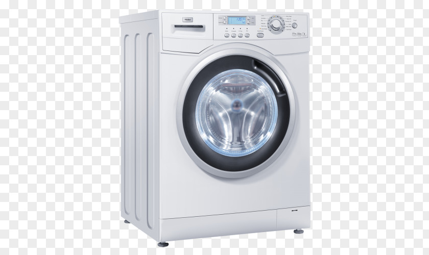 Digital Home Appliance Washing Machines Combo Washer Dryer Haier Clothes PNG