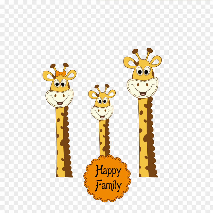 Giraffe Greeting Card Christmas Clip Art PNG