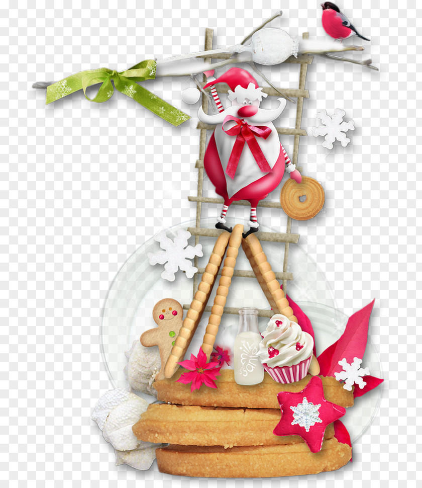 Salade Christmas Ornament Gingerbread PNG