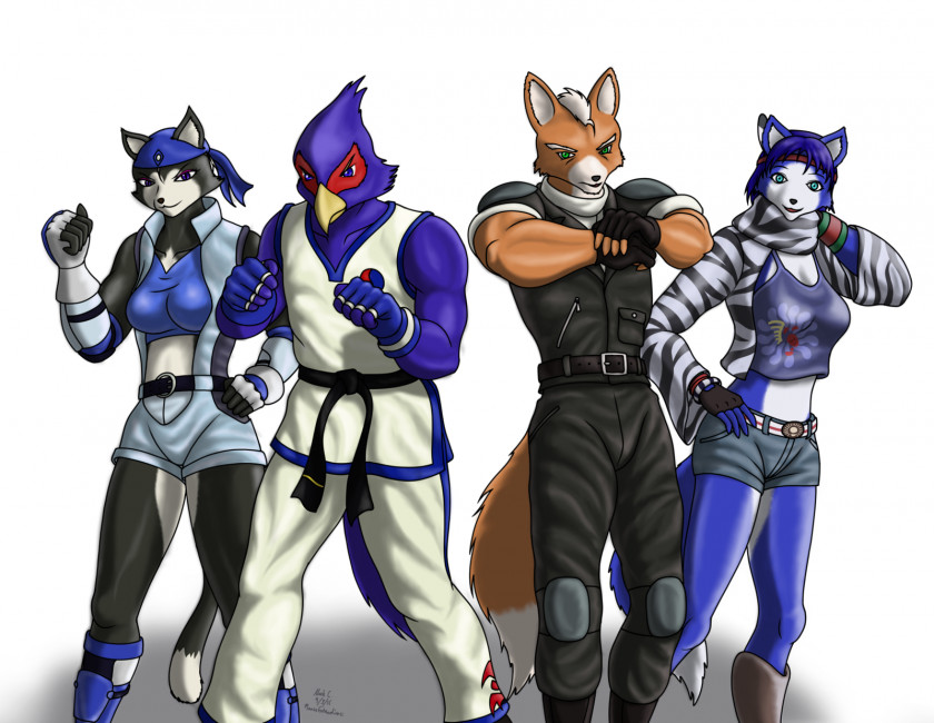 Star Fox Fox: Assault Super Smash Bros. For Nintendo 3DS And Wii U DeviantArt Krystal McCloud PNG