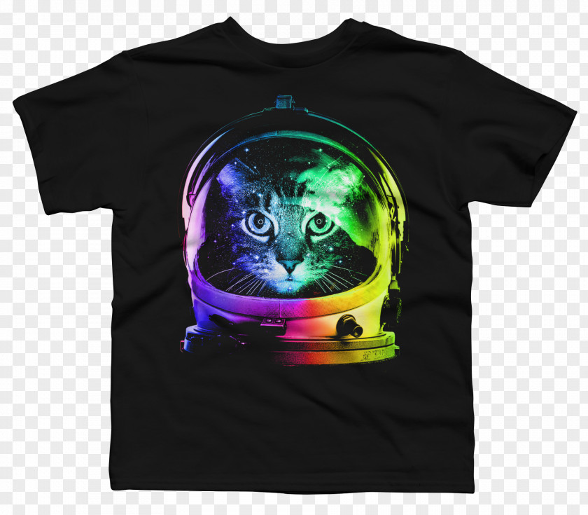 T-shirt Cat Top Astronaut Clothing PNG