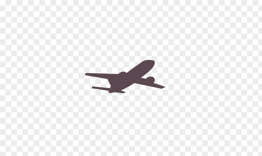 Aircraft Silhouette Purple Sky Pattern PNG