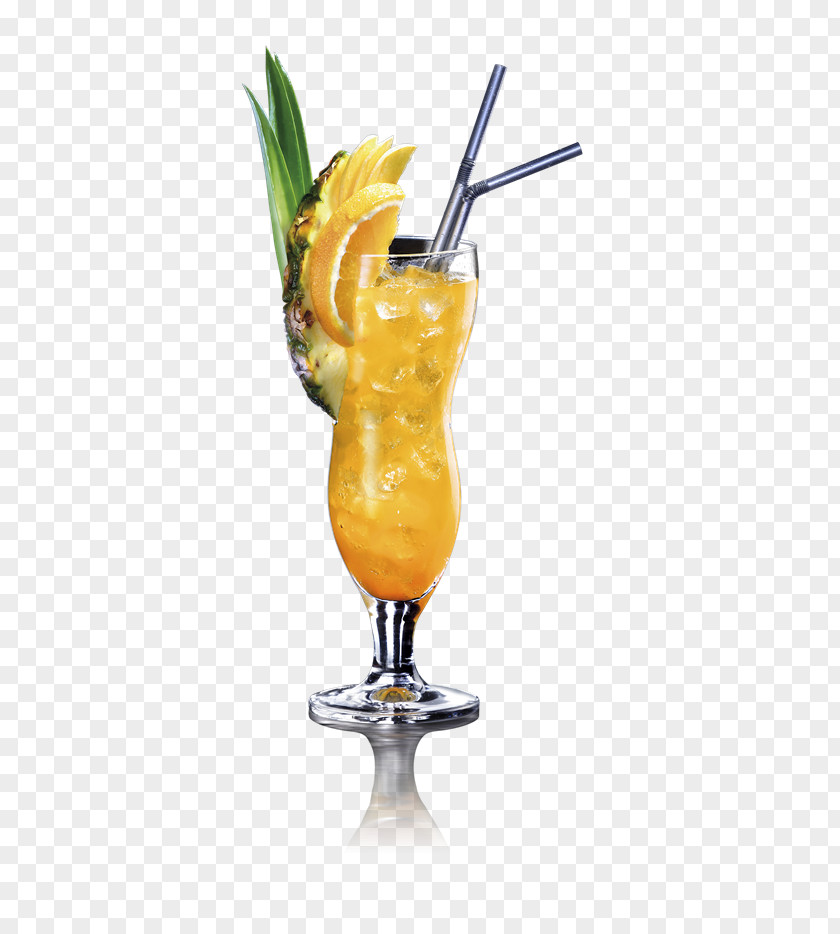 Mai Tai Non-alcoholic Mixed Drink Cocktail Garnish Piña Colada Sea Breeze PNG
