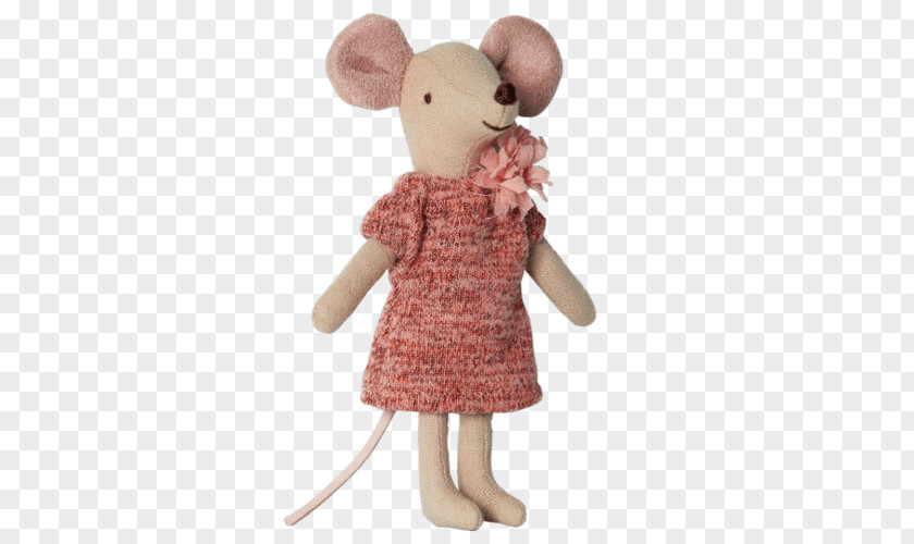 Mouse Computer Big Sister Winter Maileg Ballerina Toy Mouse, Tooth Fairy PNG
