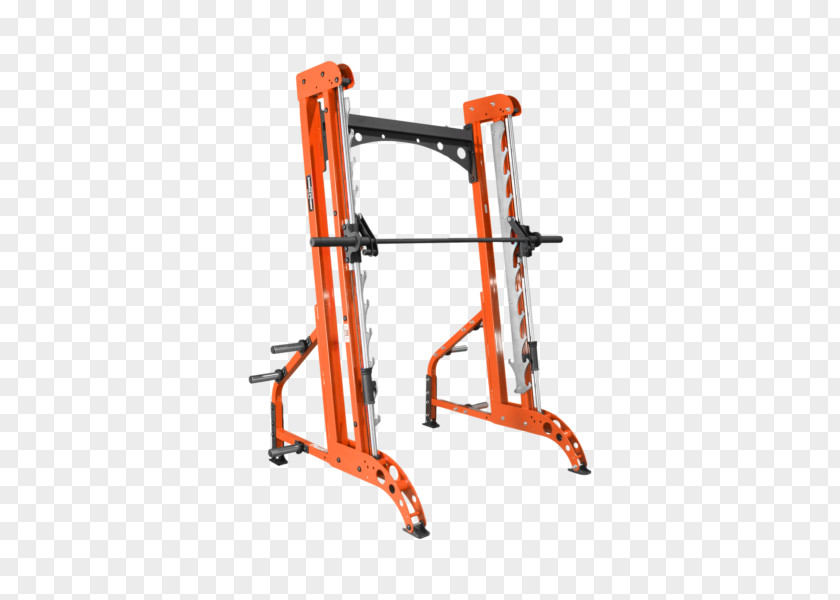 Dumbbell Smith Machine Exercise Equipment Strength Training Bench PNG