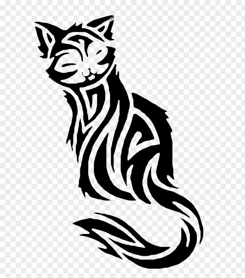 Tattoo Maine Coon Kitten Tiger Cougar Clip Art PNG