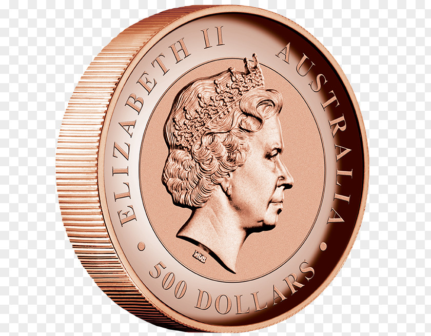 Coin Perth Mint Gold Koala PNG