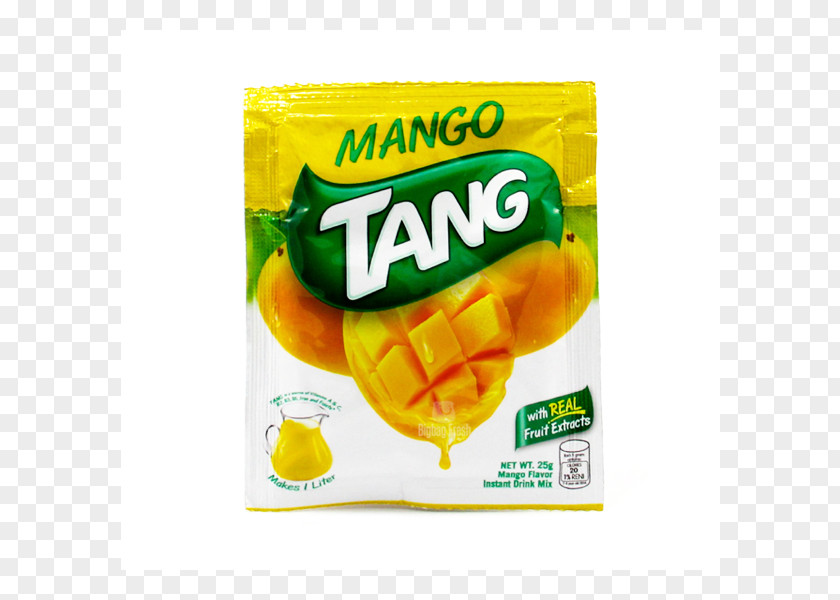 Mango Juice Drink Mix Tang Fizzy Drinks Tea PNG