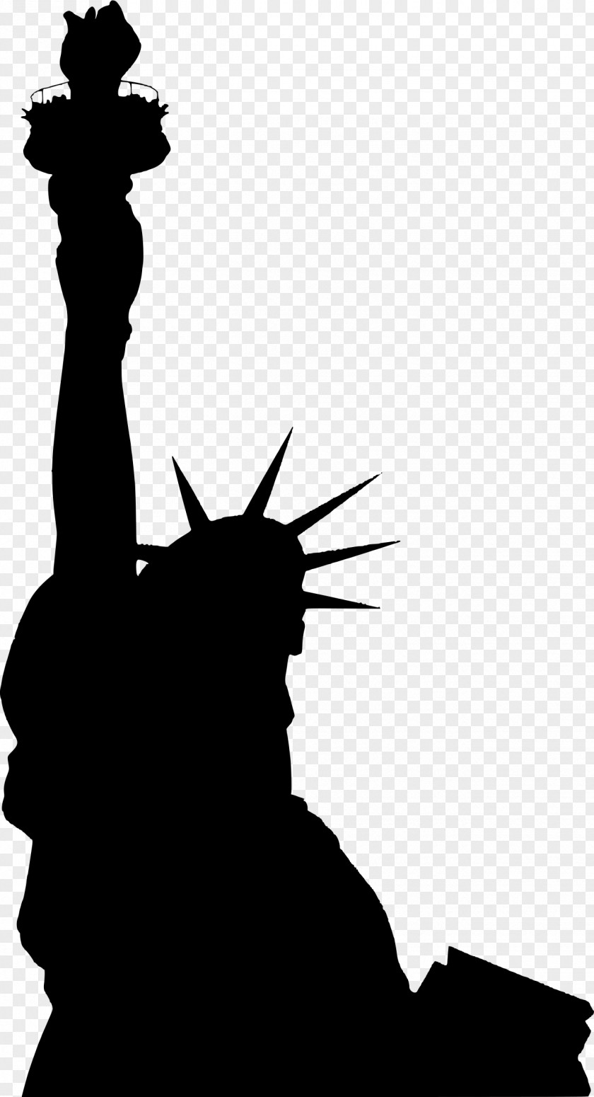 Usa Statue Of Liberty Silhouette Clip Art PNG