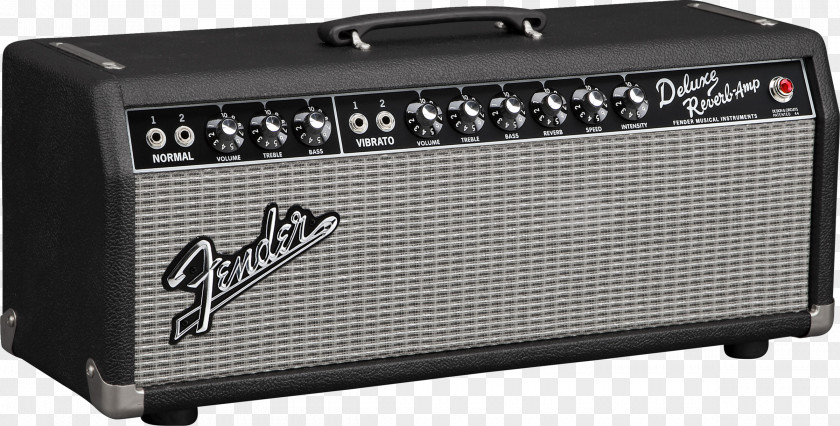 Amplifier Bass Volume Guitar Fender Deluxe Reverb Amp Musical Instruments Corporation PNG