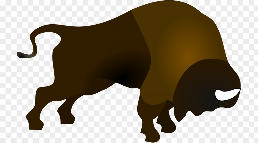 Bison American Steppe Clip Art PNG