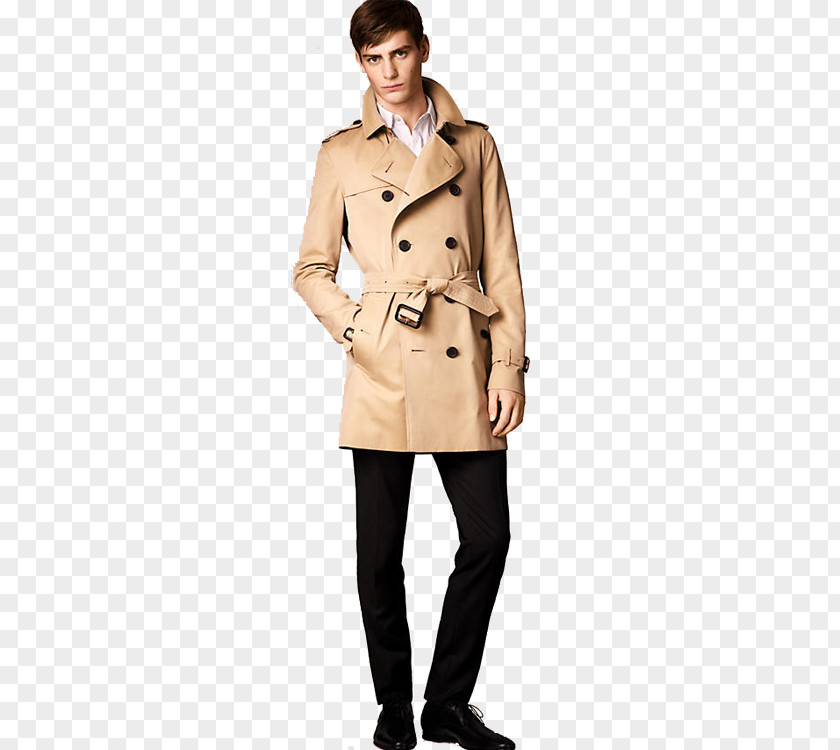 Burberry Trench Coat Outerwear Windbreaker PNG