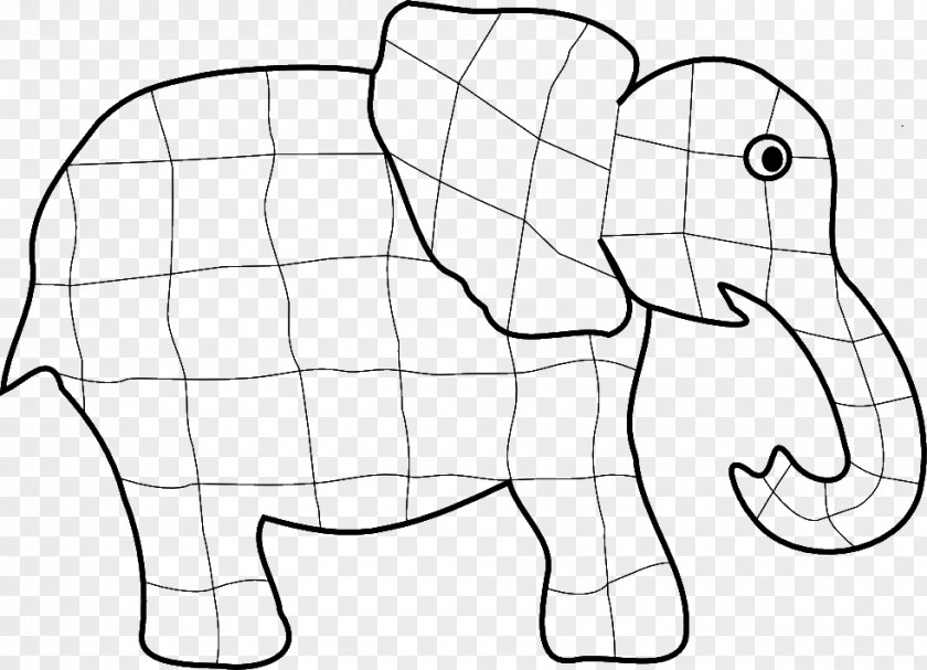 Cute Elephant Elmer Fudd The Elephants Elmer's Day Patchwork PNG