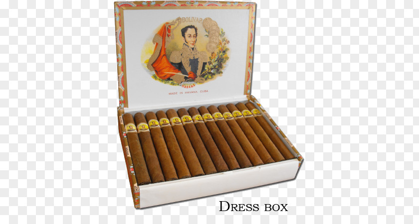 Dress Bolívar Cigar Box Cohiba PNG