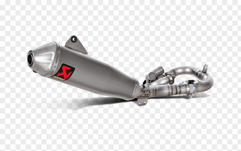Motorcycle Exhaust System Yamaha WR450F Akrapovič YZ450F PNG