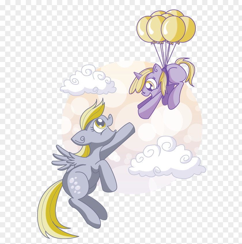 My Little Pony Ballons Desktop Wallpaper Clip Art Winged Unicorn Illustration PNG