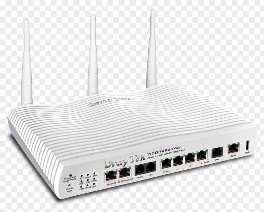 Router Draytek Vigor 2830n G.992.5 PNG