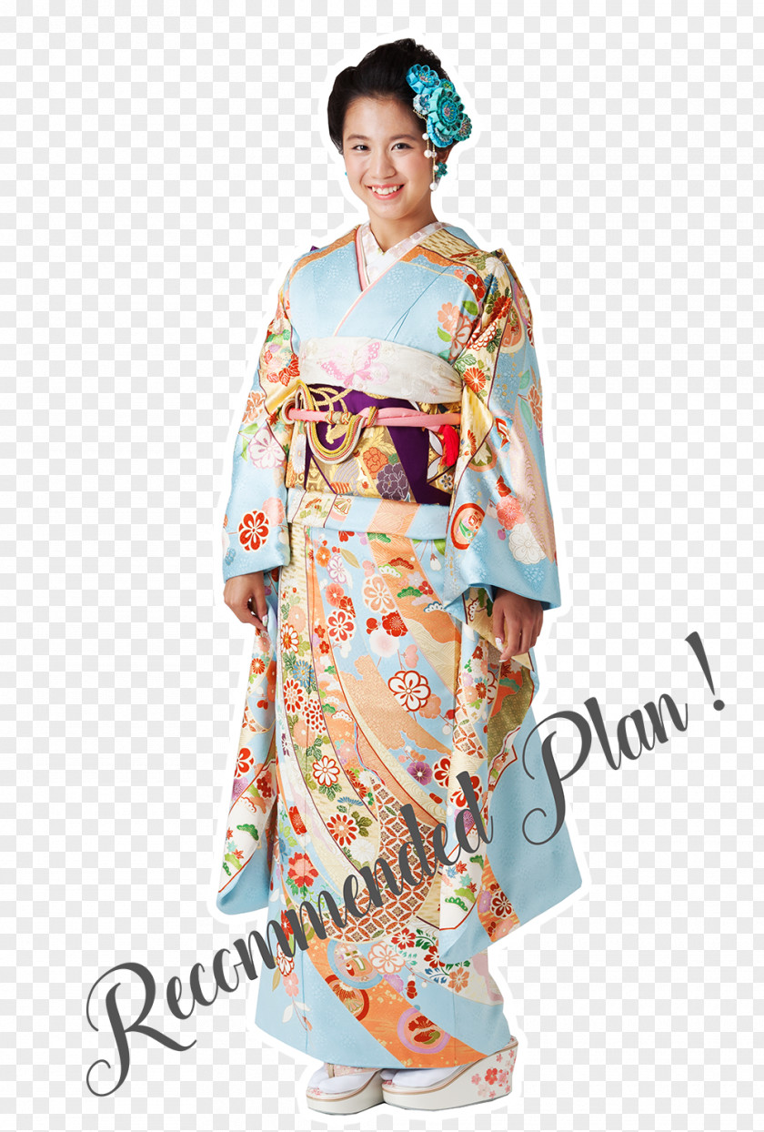 Woman Kimono Robe Dress Female PNG