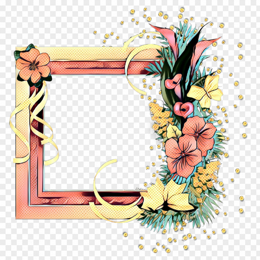 Floral Design Illustration Clip Art Picture Frames PNG