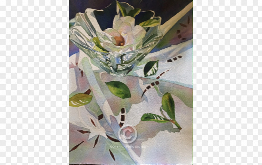 Vase Floral Design Anne Abgott Water Colors Flower Bouquet PNG
